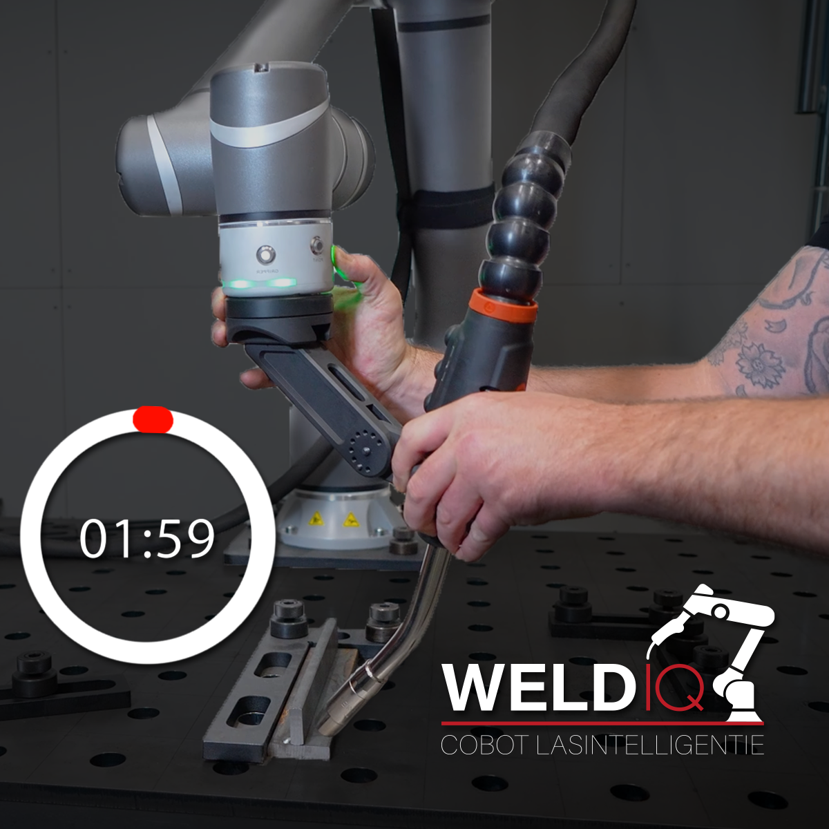 Lascobot instellen binnen 2 minuten